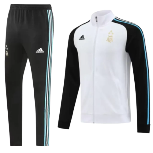 Agasalho de Viagem Seleção Argentina - Masculino - Branco